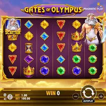 AlfCasino - Gates of Olympus Slot Game - Multiplier Wins