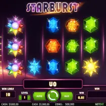 AlfCasino - Starburst Slot Game - NetEnt