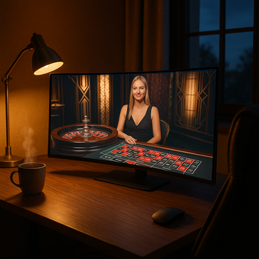 AlfCasino - Intuicyjny design - Interfejs pulpitu