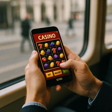 AlfCasino - Responsywna wersja mobilna - Smartfon